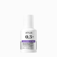 ANUA RETINOL 0.3 NIACIN RENEWING FACE SERUM 30ML