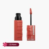 MAYBELLINE SUPER STAY VINYL INK LIQUID LIPSTICK 125 4.2ML