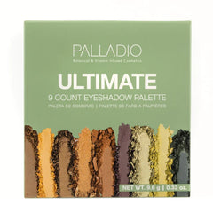 PALLADIO ULTIMATE EYE SHADOW KIT 9 COLOR PROPALLET-12 9.6GMÂ Â 