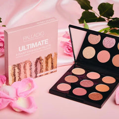 PALLADIO ULTIMATE EYE SHADOW KIT 9 COLOR PROPALLET-13 9.6GMÂ Â 