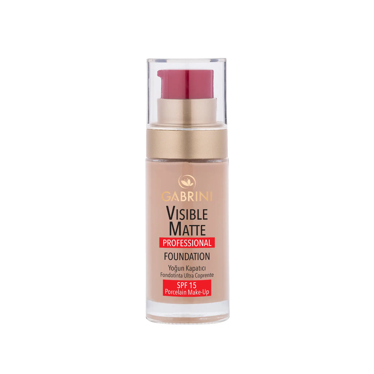 Gabrini Visible Matte Foundation 01 30Ml