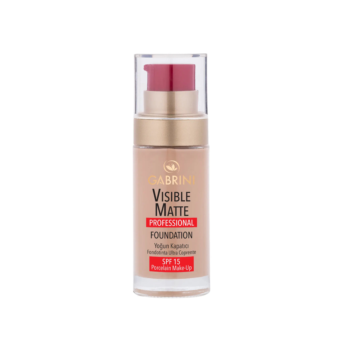 Gabrini Visible Matte Foundation 02 30Ml
