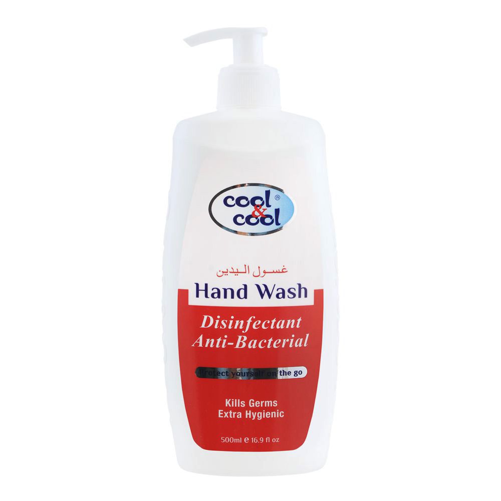 COOL & COOL DISINFECTANT HANDWASH H-1222 500ML