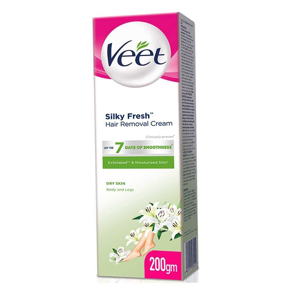 VEET SILK & FRESH DRY SKIN HAIR REMOVAL CREAM 200GM