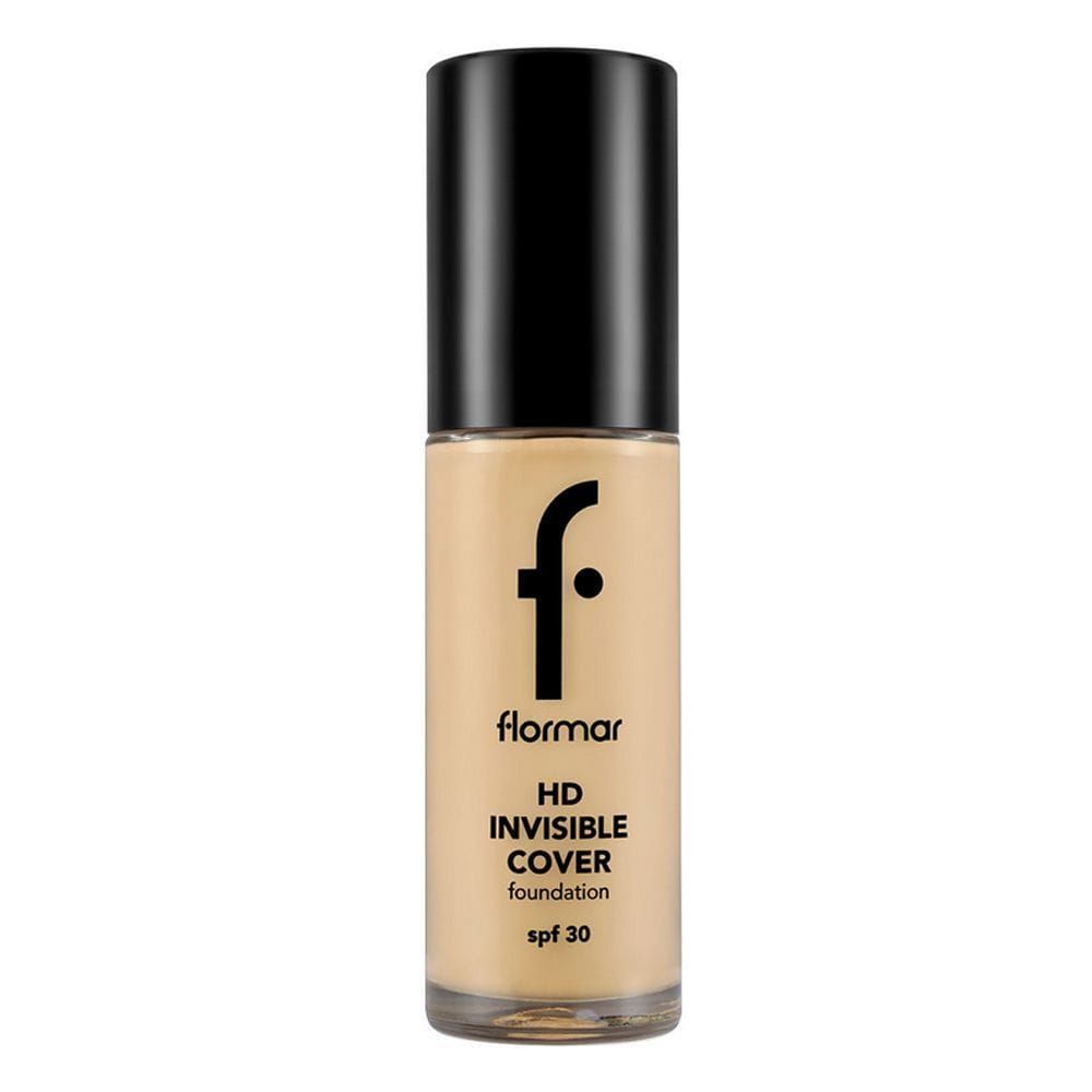 FLORMAR HD INVISIBLE COVER FOUNDATION 60 30ML