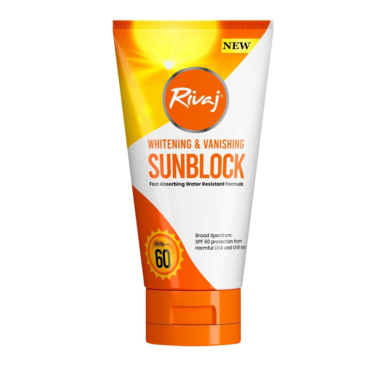 Rivaj Whitening & Vanishing Sun Block Spf60 100Ml