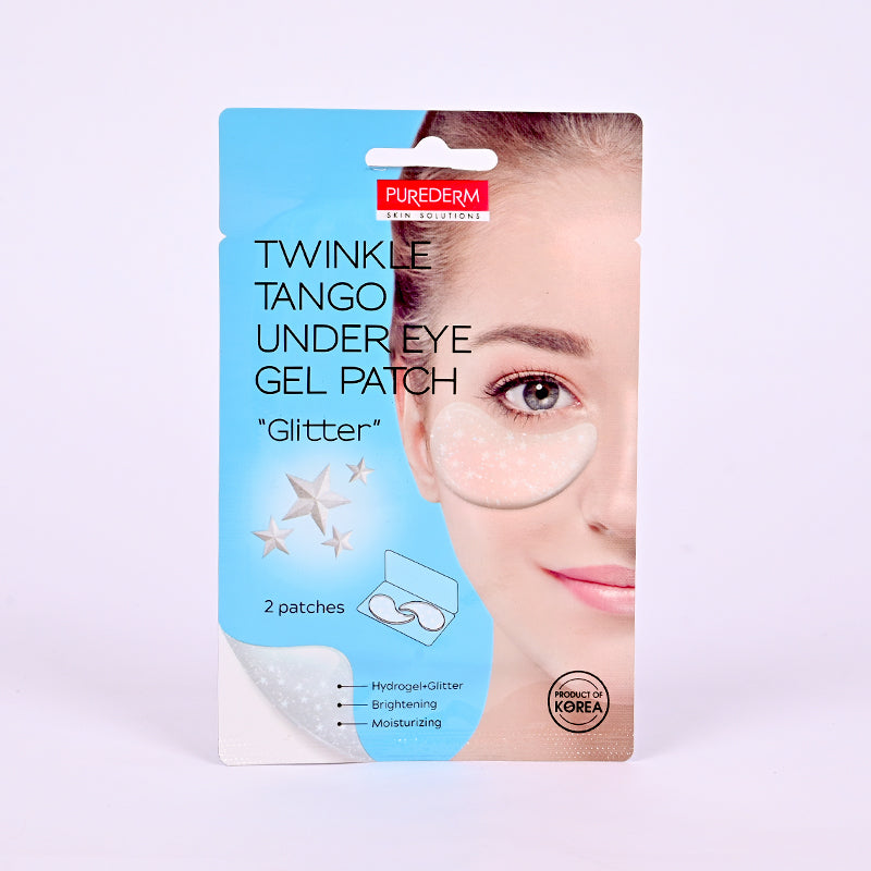 PUREDERM PETAL WALTZ GLITTER GEL EYE PATCHES ADS763 2PCS