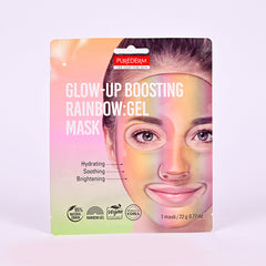 PUREDERM GLOW UP BOOSTING RAINBOW GEL FACE MASK ADS769 22GM