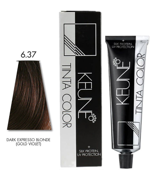 Keune Tinta Hair Color 6.37 Tube 60Ml