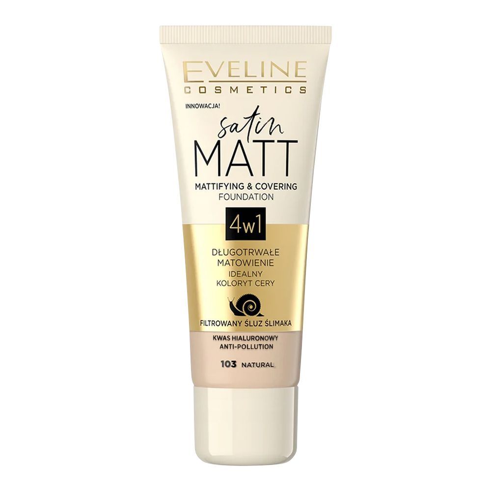 Eveline Satin Matte Foundation103 30Ml
