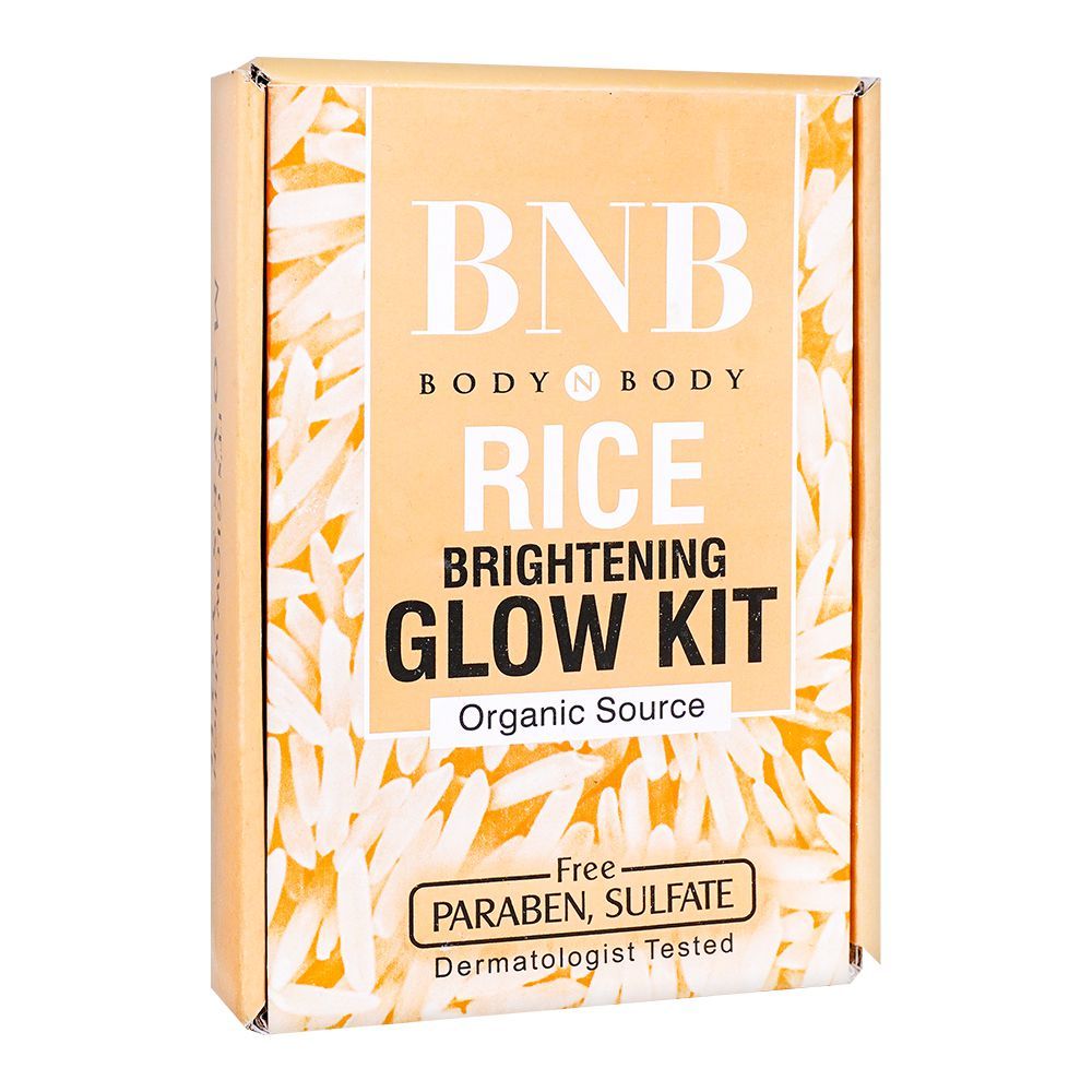 Bnb Brightening Rice Glow Kit3Pcs