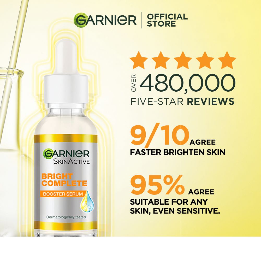 Garnier Bright Complete Booster Face Serum 15Ml
