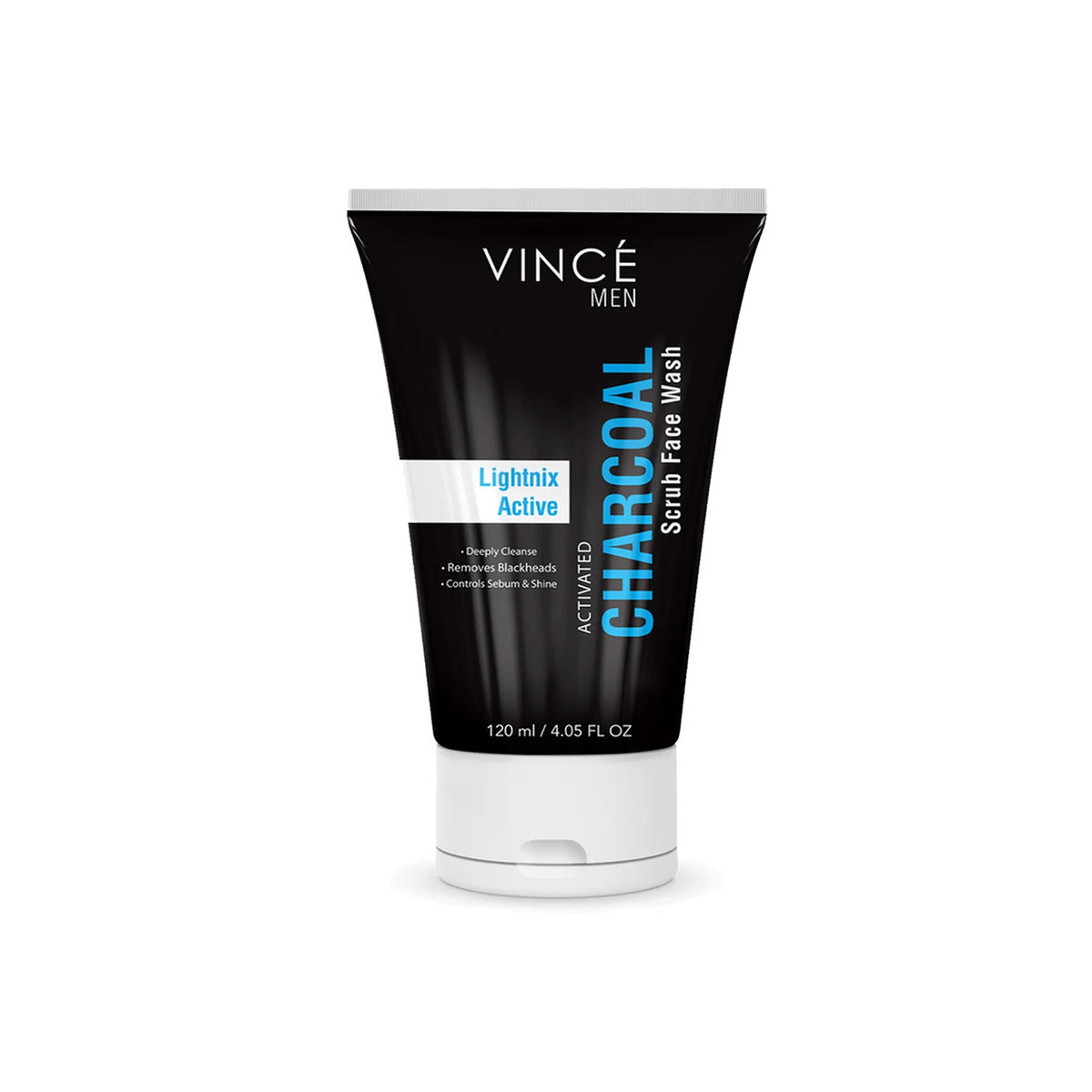 VINCE LIGHTNIX CHARCOAL FACE WASH 120ML