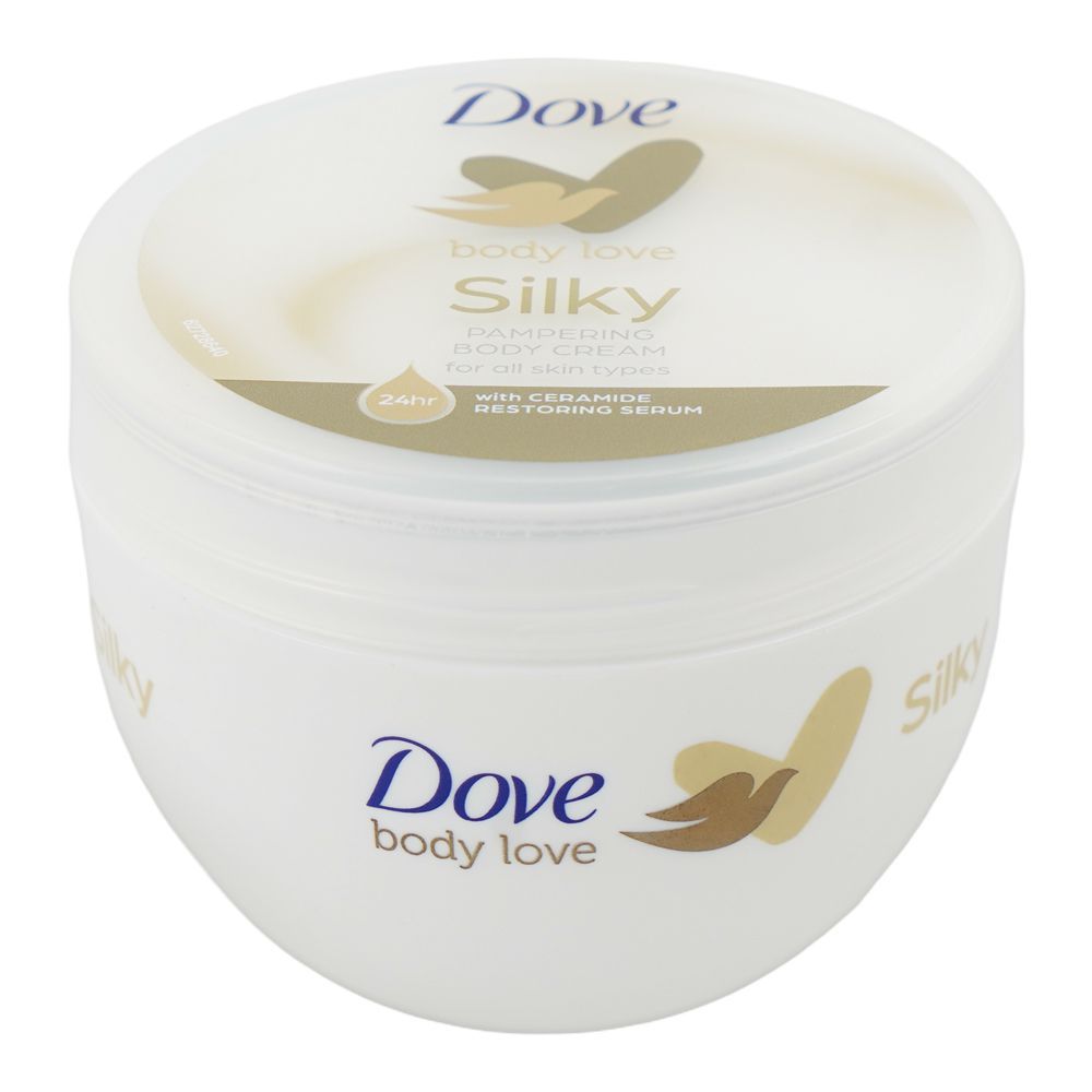 DOVE SILKY NOURISHMENT BODY CREAM 300ML