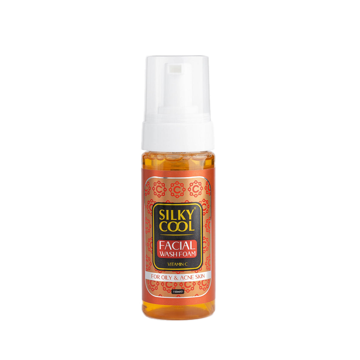 Silky Cool Vitamin-C Facial Wash Foam 150Ml