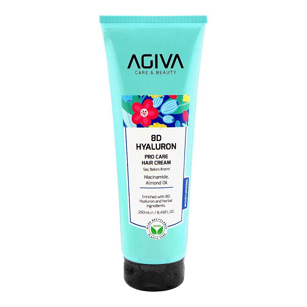 AGIVA 8D HYOLURON PRO CARE HAIR CREAM 250ML  