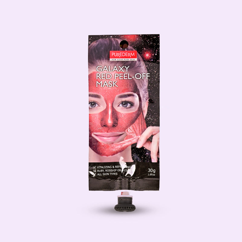 PUREDERM GALAXY RED PEEL OFF MASK ADS463 30GM