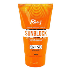 Rivaj Protection Sun Block Lotion Spf90 150Ml