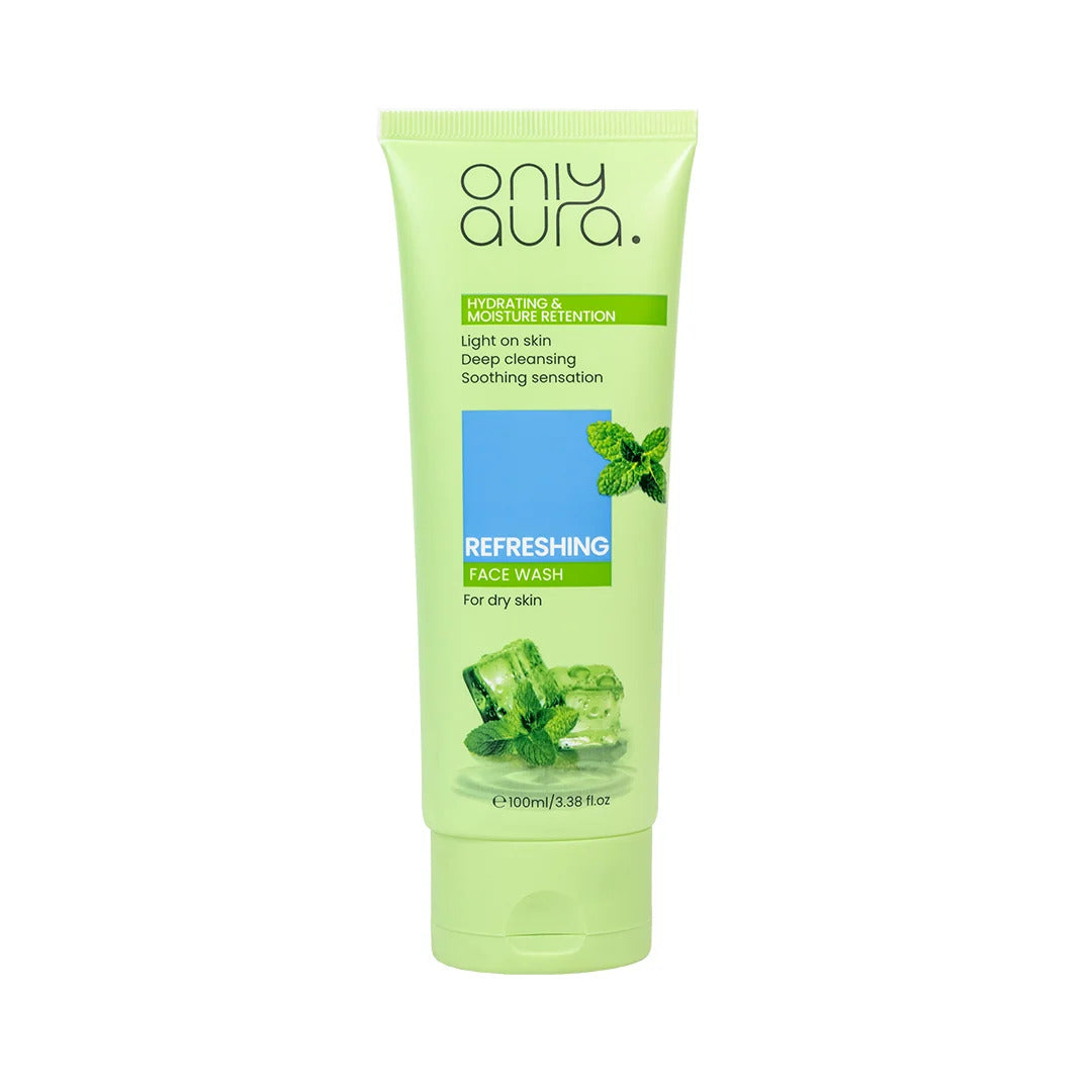 ONLY AURA Face Wash Refreshing 100ml