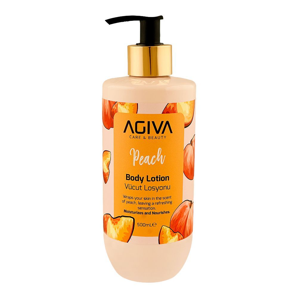 AGIVA PEACH BODY LOTION 500ML  
