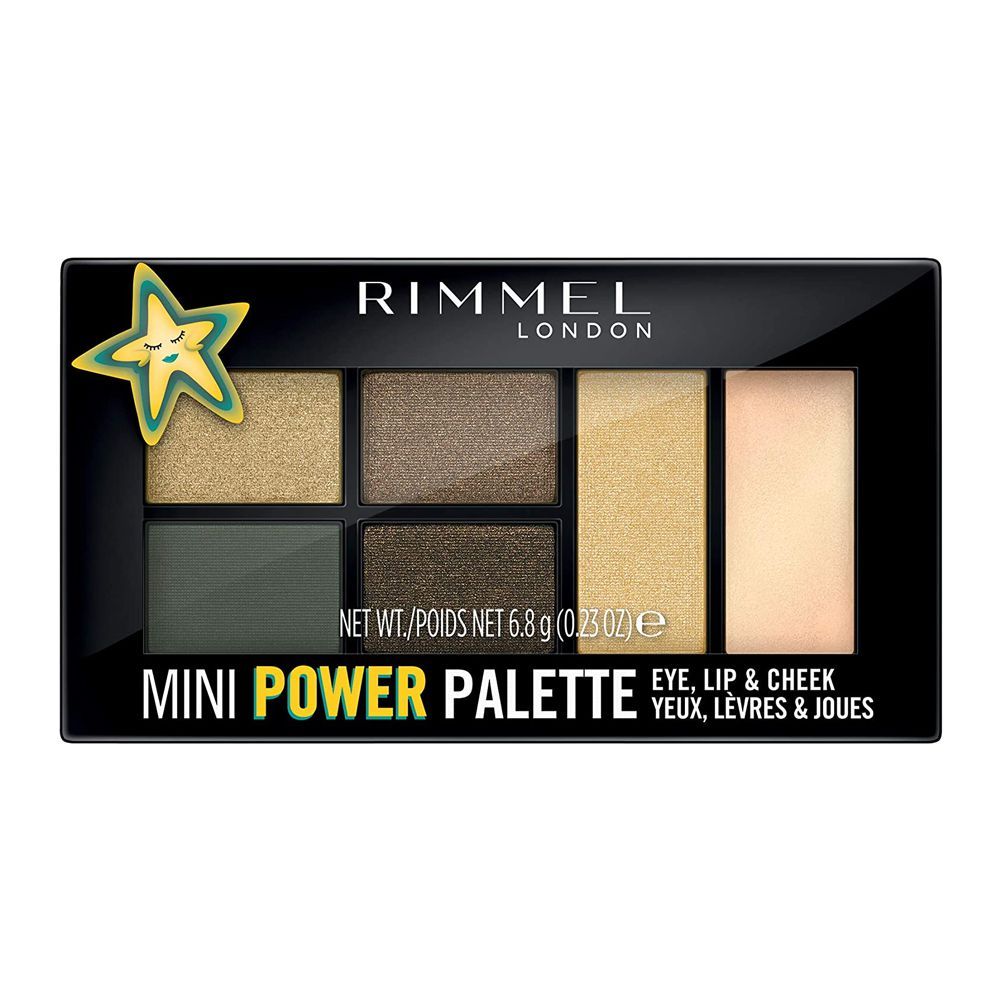 Rimmel Pallette Mini Power Eyeshade Kit 005 6.08Gm