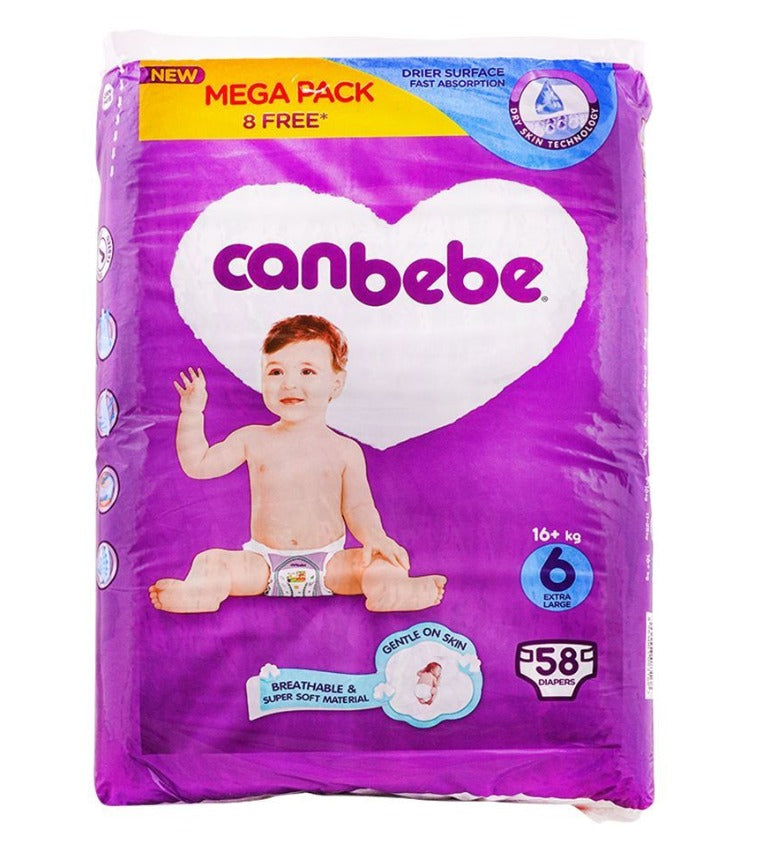 CANBEBE MEGA PACK X LARGE 58 PCS
