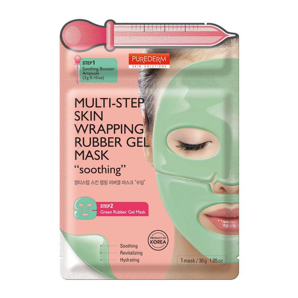 PUREDERM MULTI STEP SOOTHING GEL FACE MASK ADS757 30GM 1PCS
