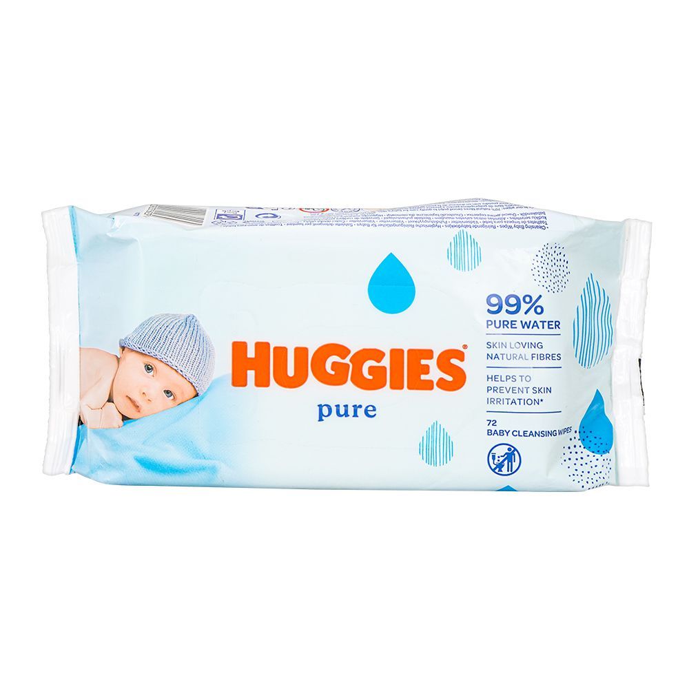 HUGGIES PURE BABY WIPES 56PCS