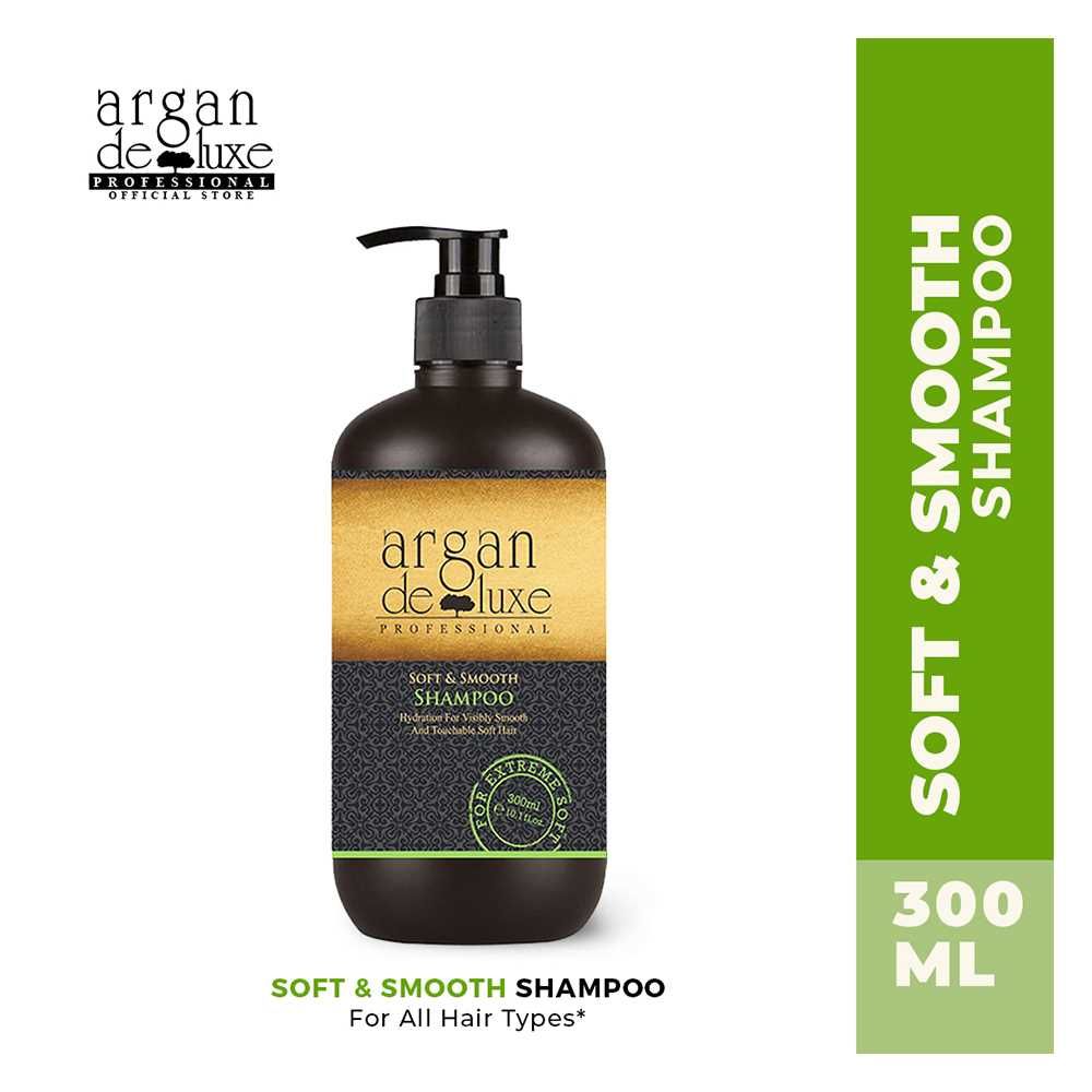 Argan Deluxe Soft & Smooth Shampoo 300Ml