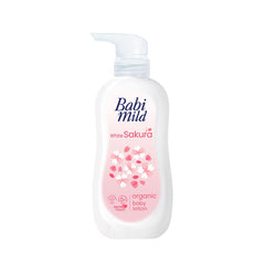 BABI MILD WHITE SAKURA BABY LOTION 400ML