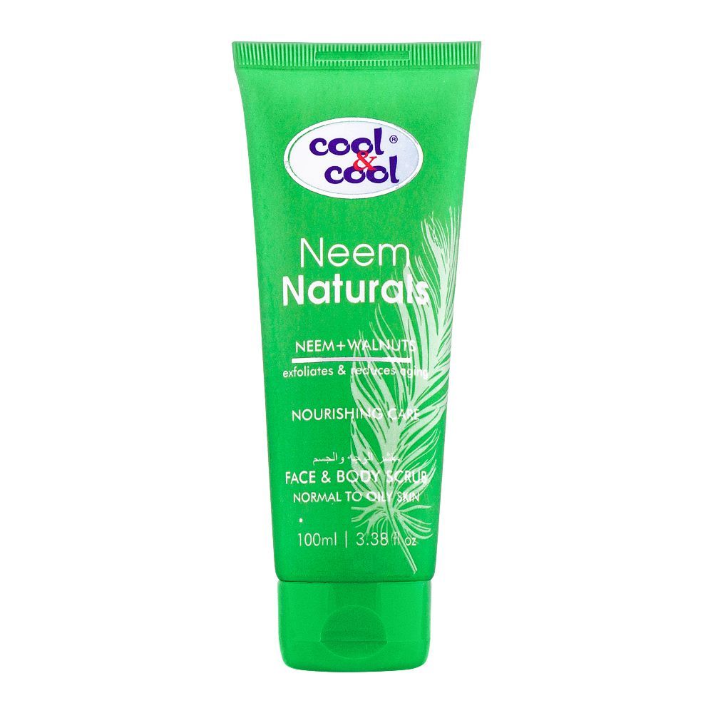 COOL & COOL NEEM NATURAL FACESCRUB 150ML F-1856