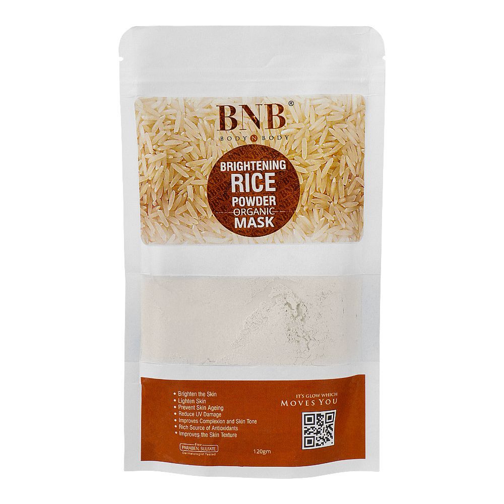 Bnb Brightening Rice Face Mask120Gm
