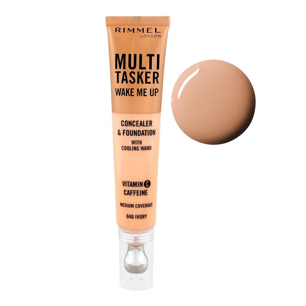 Rimmel Multi Tasker Wake Me Up Concealer & Foundation 040 20Ml