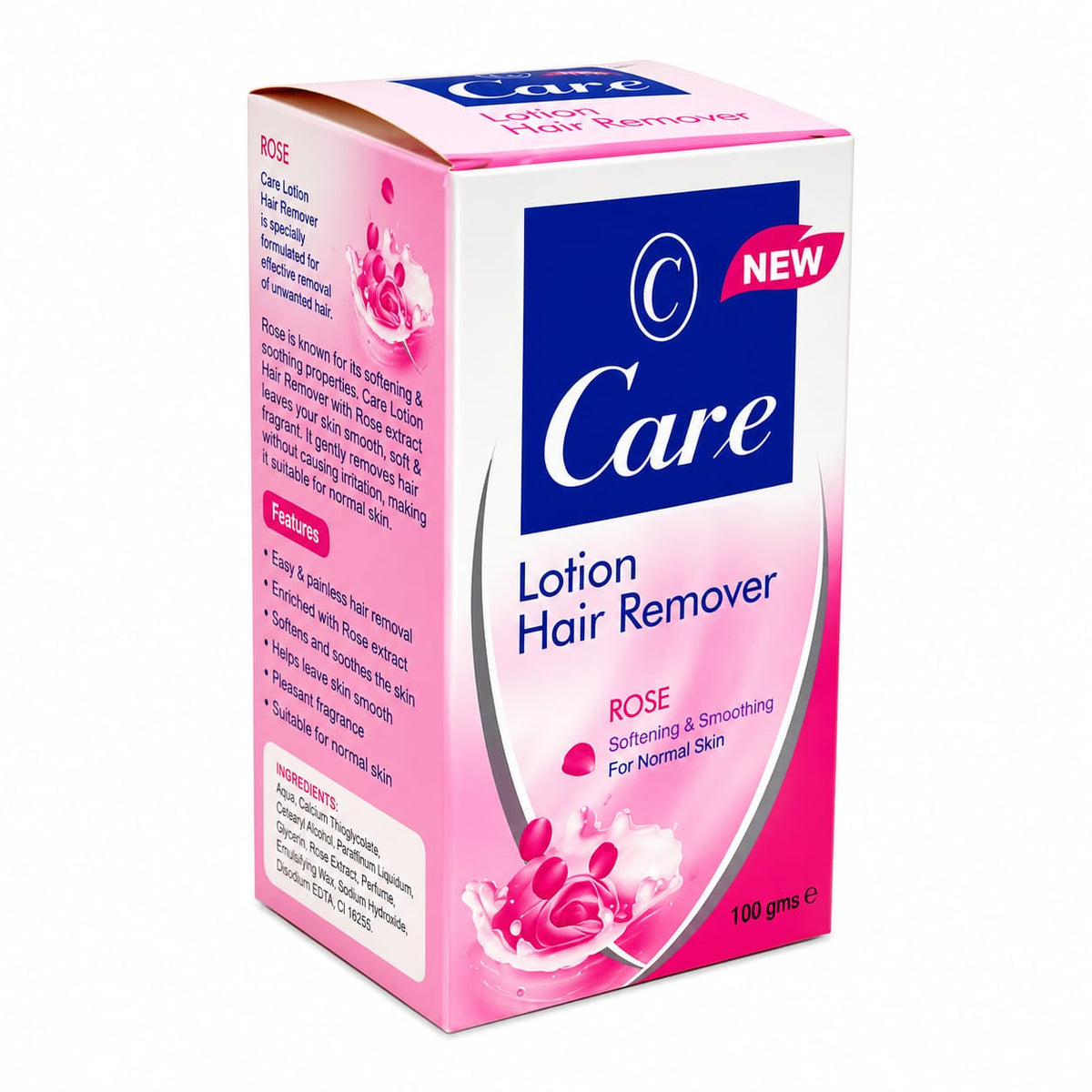 CARE ROSE HAIR REMOVAL LOTION  120GM  