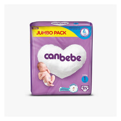CANBEBE BABY DIAPERS JUMBO NEWBORN 84PCS