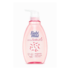 BABI MILD WHITE SAKURA BABY BATH 380ML