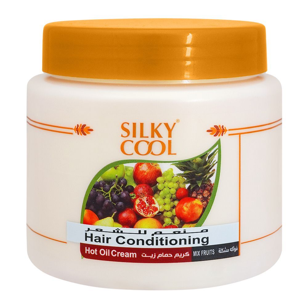 Silky Cool Fruit Hot Oil Cream 500Ml