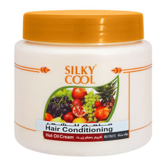 Silky Cool Fruit Hot Oil Cream 500Ml