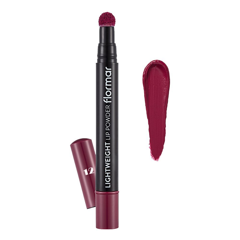 FLORMAR LIGHT WEIGHT POWDER LIP GLOSS 12 2.7ML