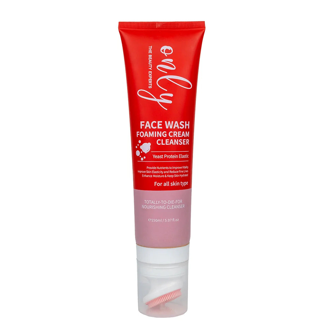 ONLY AURA Yeast Protein Elastic Face Wash 150ml