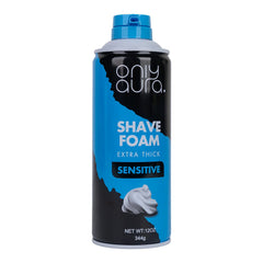 ONLY AURA Sensitive Shaving Foam 344gm