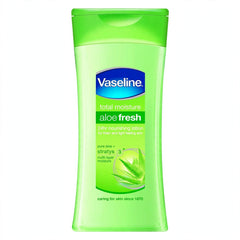 VASELINE TOTAL MOISTURE ALOE FRESH BODY LOTION 200ML (INDO)