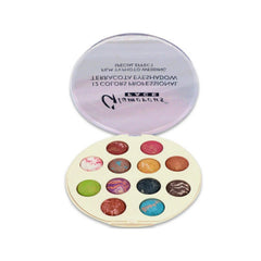 Glamorous Terracota Eye Shadow Kit 12 Colors 33Gm