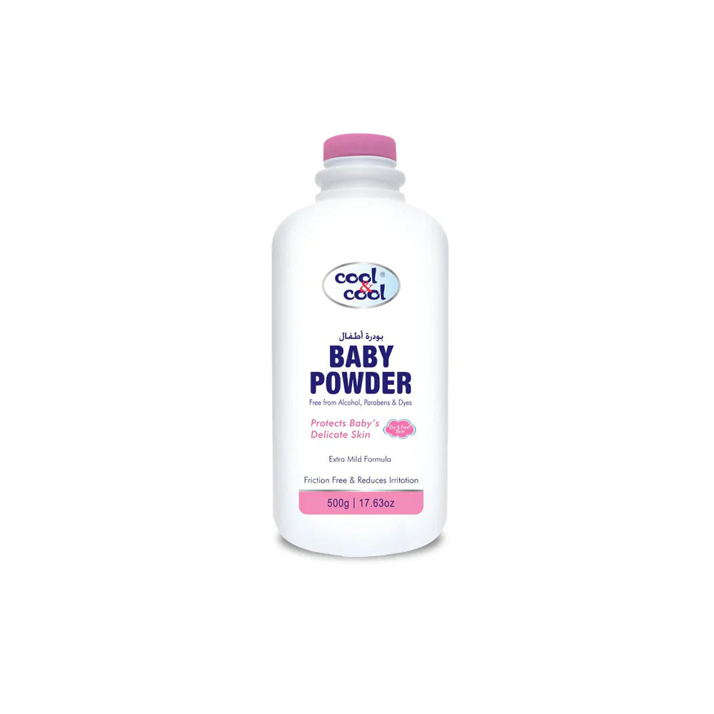 COOL & COOL MILD BABY POWDER 500GM  
