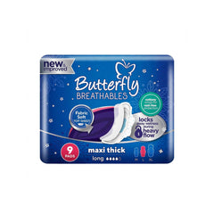 Butterfly Maxi Thick Napkin Large 9pcs