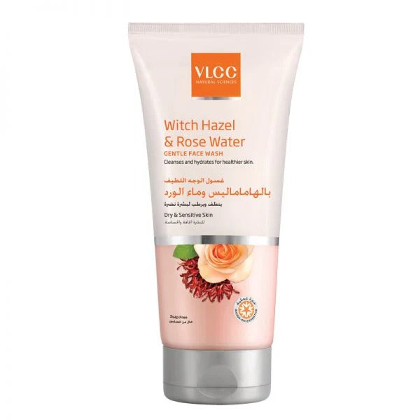 Vlcc Witch Hazel & Rose Waterface Wash 150Ml
