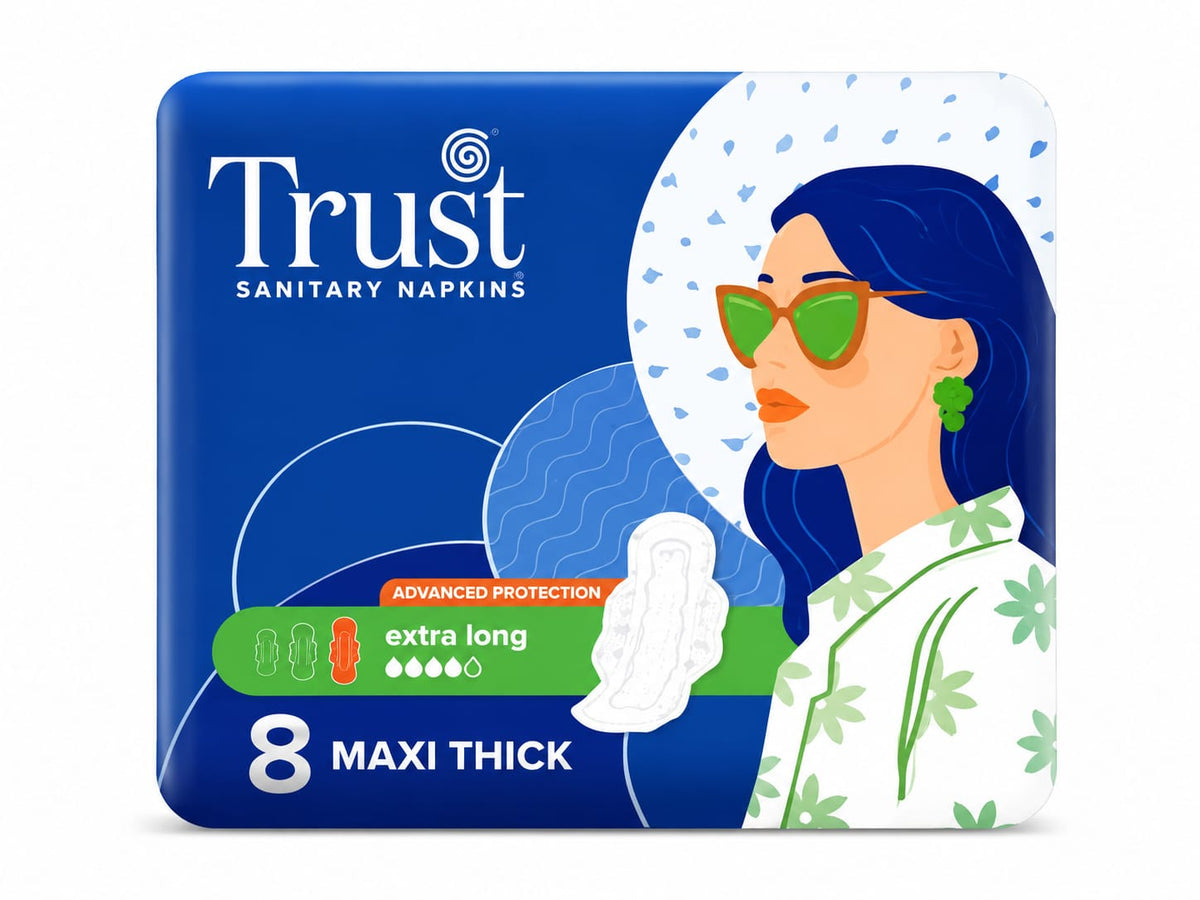 TRUST THICKS WINGS NAPKIN LONG16PCS