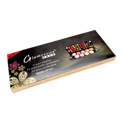 Glamorous Makhmally Eye Shadow & Blusher Kit 24+24+9 Colors 120Gm