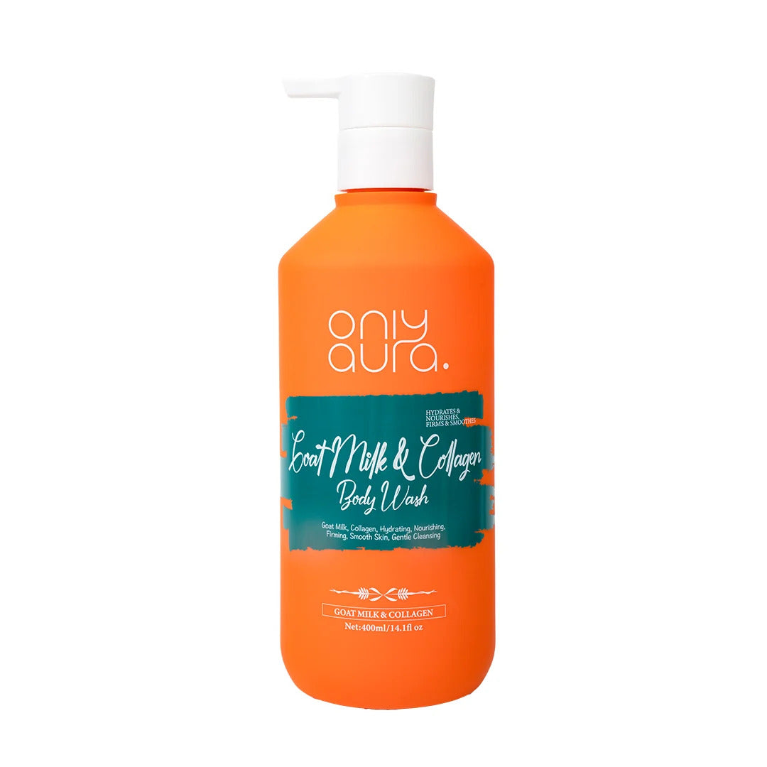 ONLY AURA Goat Milk & Collagen Shower Gel 400ml