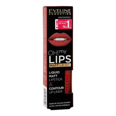 Eveline Oh My Lips Matte Liquid Lipstick 07 4.5Ml